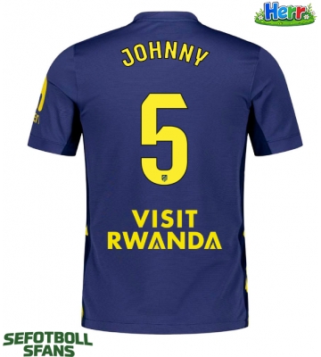 Atletico Madrid Johnny Cardoso #5 Bortatröja 2025-26 Kortärmad